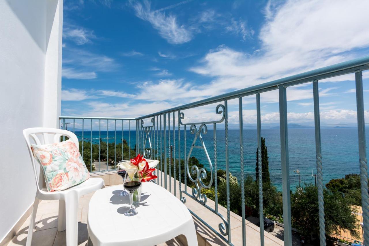 Corfu Aquamarine Apart otel Notos Dış mekan fotoğraf