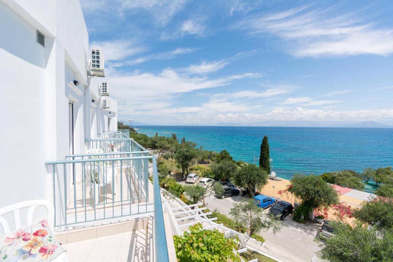Corfu Aquamarine Apart otel Notos Dış mekan fotoğraf