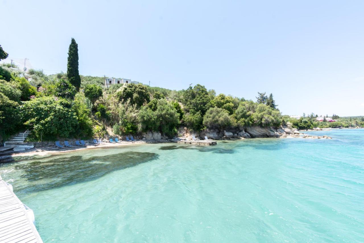 Corfu Aquamarine Apart otel Notos Dış mekan fotoğraf