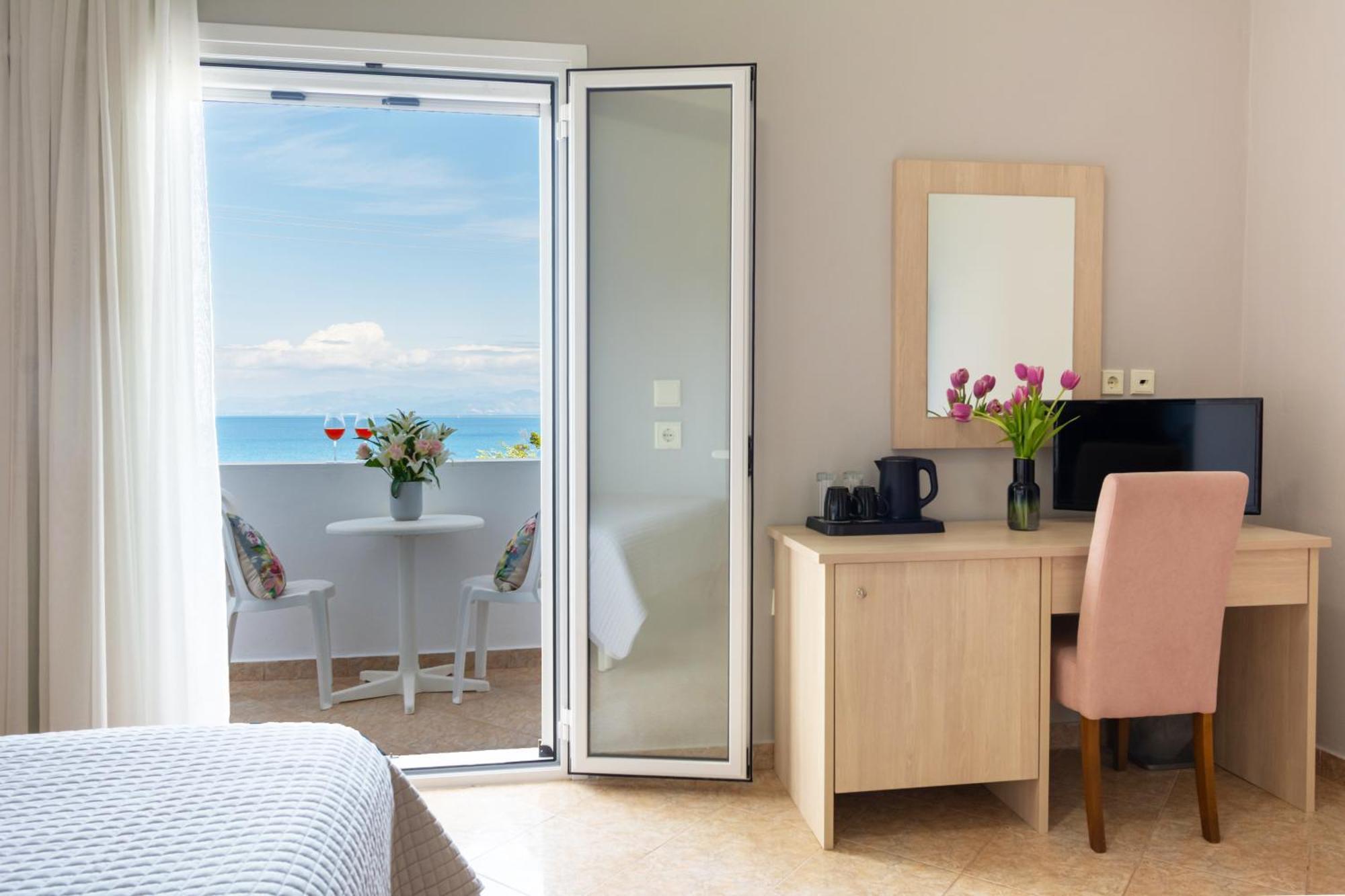 Corfu Aquamarine Apart otel Notos Dış mekan fotoğraf