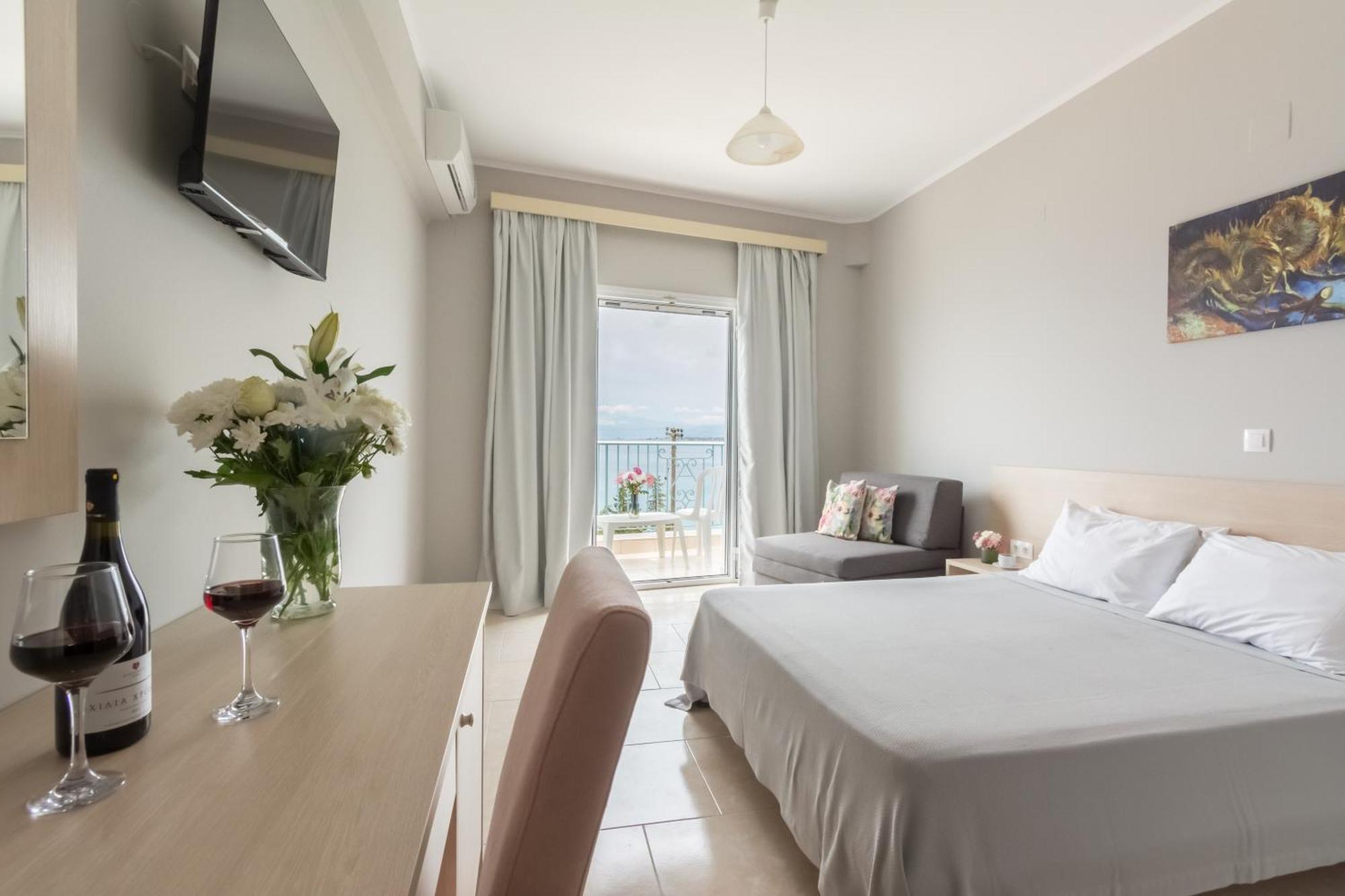 Corfu Aquamarine Apart otel Notos Dış mekan fotoğraf